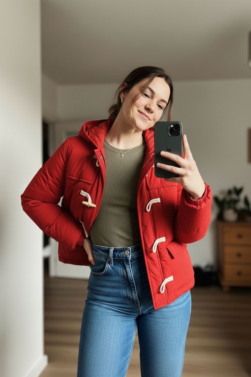 AI try-on result (preloaded)